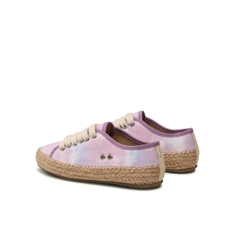 EMU Australia Agonis T12669 Kids US 3 Pink Tie-Dye Canvas Comfort Shoes JOBB623